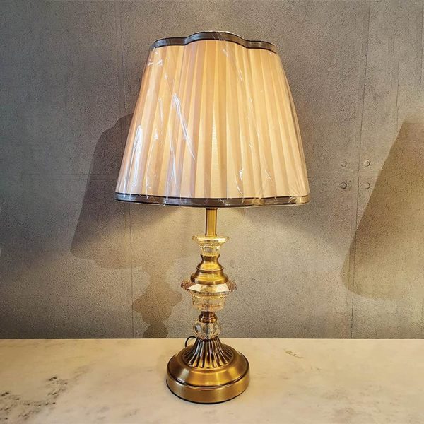 Matte Golden Table Lamp